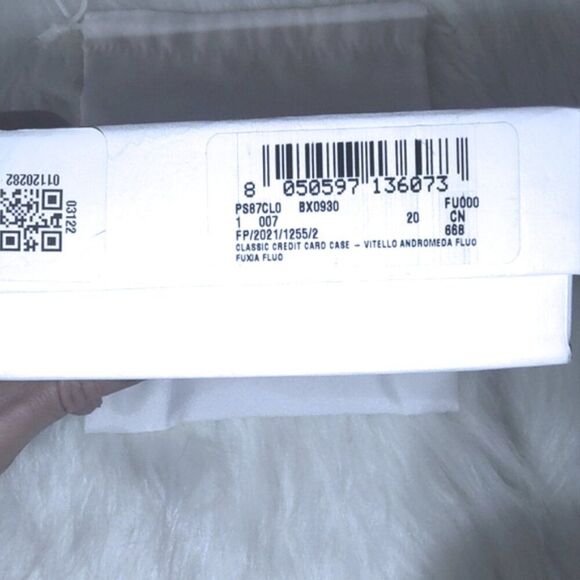 NEW Furla cardholder full inclusion w/box & dusty - Picture 8 of 10